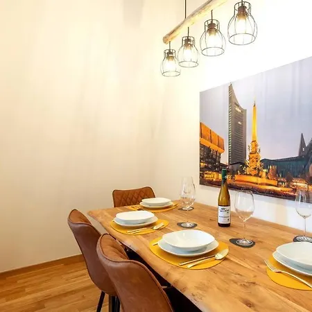Feelgood Apartment Cozy Leipzig Citycenter Mit Tg-Stellplatz Exterior photo